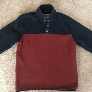 Brooks Brothers Red Sweater Fleece Pullover